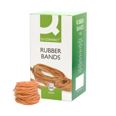 Afbeelding van Q Connect Rubberen banden No.18 76.2 x 1.6mm 500g KF10526