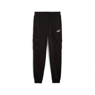 Afbeelding van Puma Essentials NO 1 LOGO Cargobroek, Heren, Maat: XXL, Black