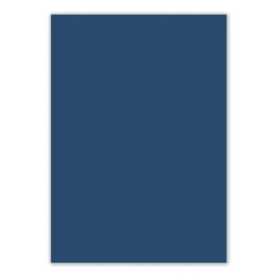 Afbeelding van FarbenFroh Papieren vellen, DIN A4, planovellen, nachtblauw (blauw), 240 g/m², 21 x 29,7 cm, knutselvellen, kleipapier, fotokarton, knutselpapier, kleikarton, gekleurd karton