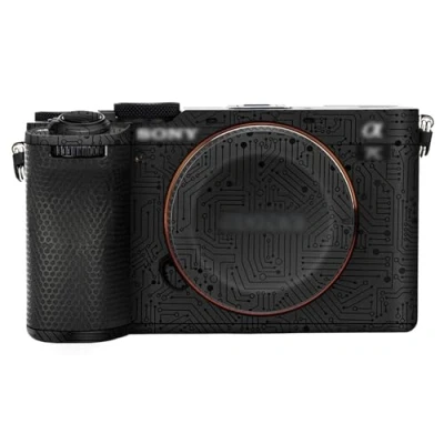 Afbeelding van JJC Camera Skin Sticker Body Wrap Beschermhoes voor Sony A7CII, A7CR, ILCE 7CM2, 7CR 3M Guard Film Anti kras Decals Shield (Circuit Board Black)