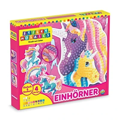 Afbeelding van Hq Windspiration 620870 Sticky Mozaïek, Unicorns