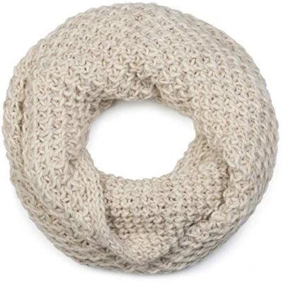 Afbeelding van styleBREAKER Uniseks gebreide lus sjaal grof gebreid, Uni buis sjaal, winter 01018157, Kleur:Beige