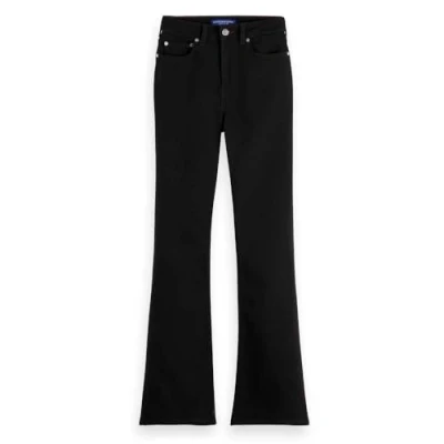 Afbeelding van Scotch &amp; Soda CORE THE CHARM FLARED Jeans STAY BLACK Dames Maat 32