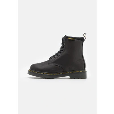 Afbeelding van Dr. Martens 1460 Pascal Valor WP Unisex Veterboots, Maat: 36, Black Leer