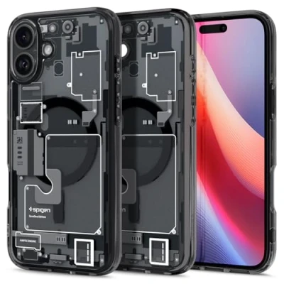 Afbeelding van Spigen Ultra Hybrid MagFit Case voor iPhone 16 Plus, Compatibel met MagSafe accessories hoesje Zero One