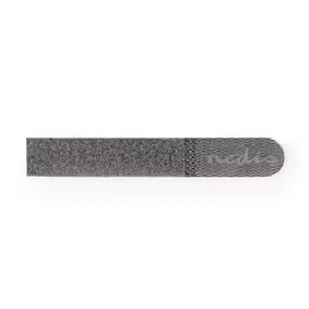 Afbeelding van Kabelbinders met Klittenband 0,15 m 10 stuks Grijs Nedis