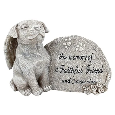 Afbeelding van Design Toscano Forever in Our Hearts Memorial Hond Standbeeld