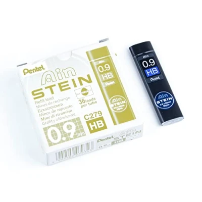 Afbeelding van Pentel C279 HBO Ain steen fijne vulling, lijndikte 0,9 mm, hardheidsgraad HB, 36 vullingen per doos