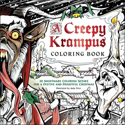 Afbeelding van A Creepy Krampus Coloring Book