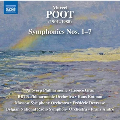 Afbeelding van Antwerp Philharmonic, BRTN Philharmonic Orchestra Poot: Symphonies Nos. 1 7 (2 CD)