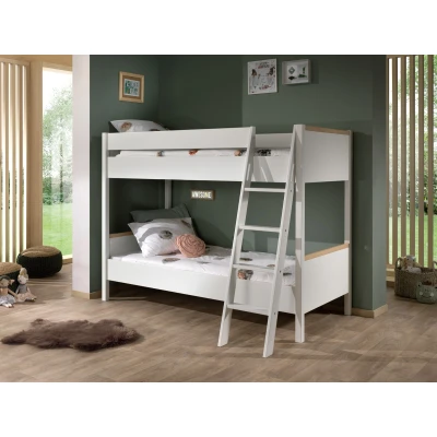 Afbeelding van Vipack London stapelbed wit