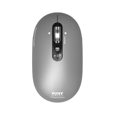 Afbeelding van Port Designs 910009 muis Universeel Ambidextrous Bluetooth Grijs