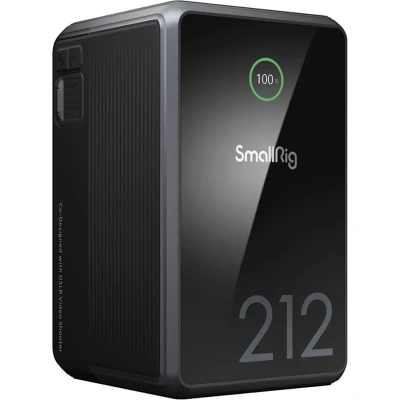 Afbeelding van SmallRig VB212 mini V montage (Batterij), Stroomvoorziening voor de camera, Zwart