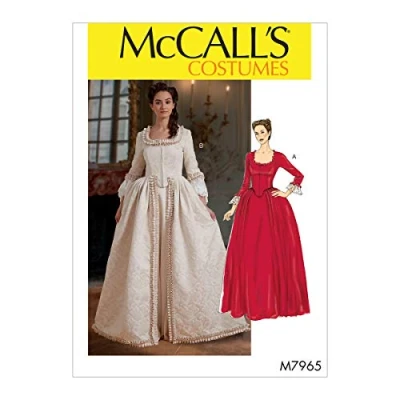 Afbeelding van McCall&#039;s McCalls M7965E5 Misses&#039; kostuum, papier, wit, verschillende