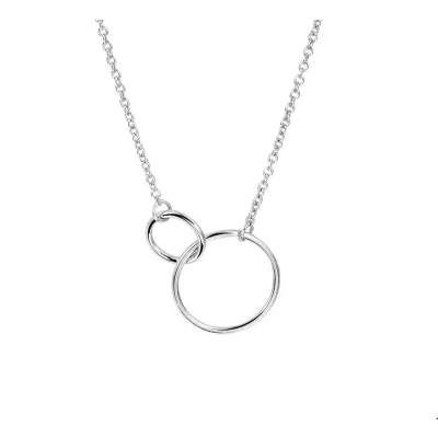 Afbeelding van Zilver Gerhodineerde Collier rondjes 1 1323934