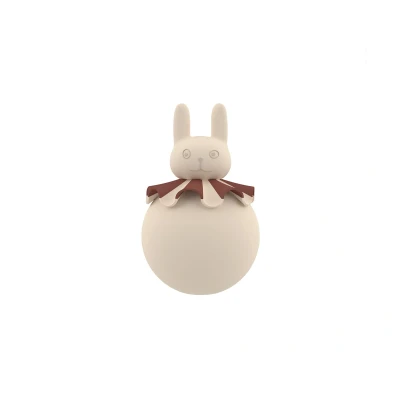 Afbeelding van OYOY Rabbit nachtlamp Offwhite blue