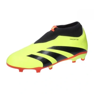 Afbeelding van adidas Performance Predator League LL FG Unisex Voetbalschoenen met kunststof noppen voor kinderen, Maat: 34, Team solar yellow 2/core black/solar red