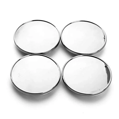 Afbeelding van RhinoTuning 4 stuks naafdoppen voor OD 69,5 mm ID 50,3 mm, zilveren wieldoppen geschikt 2000 2011 Focus Wiel, 2M51 1000 AA 2M5Z 1130 AB velgdoppen