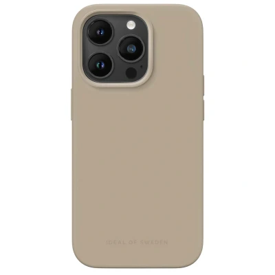 Afbeelding van Apple iPhone 14 Pro Hoesje Kunststof iDeal of Sweden Backcover/Hardcase Beige Telefoonhoesje Shockproof/Valbescherming