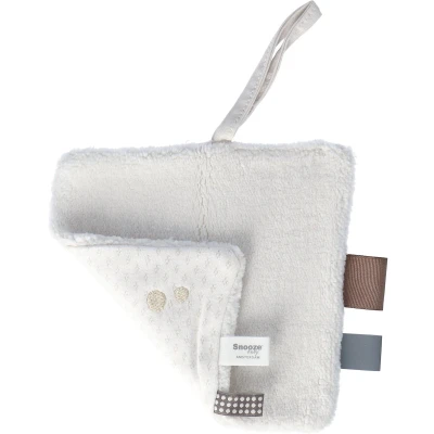 Afbeelding van Snoozebaby Geboortekaart gift set Stone Beige (birth card + envelope comfort toy gift)