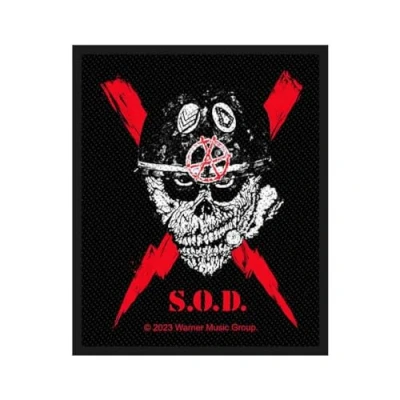 Afbeelding van Stormtroopers Of Death Scrawled Lightning Patch Zwart