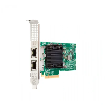 Afbeelding van HPE E adapter Ethernet 2 poorts, BASE T, Broadcom BCM57416 (Mini PCI Express), Netwerkkaarten, Zilver