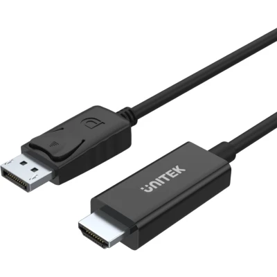 Afbeelding van Unitek DisplayPort to HDMI kabel 1,8 M, Y 5118CA