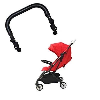 Afbeelding van Kinderwagen Bumper Bar Compatibel voor Cybex Eezy S+2 S Twist 2, PU leer (Front Facing Only As Photo)