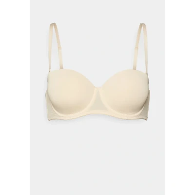 Afbeelding van Dorina Michelle Strapless BH, Dames, Maat: 80A, Beige