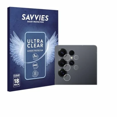 Afbeelding van Savvies Screenprotector voor Samsung Galaxy S25 Ultra (ALLEEN Camera Lens) Folie Beschermfolie transparant (18 Stuks)