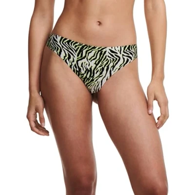 Afbeelding van Chantelle SOFTSTRETCH, tanga, onzichtbaar ondergoed voor dames, eenheidsmaat van 36 tot 44 (EU), Multico Zebra Print, One size