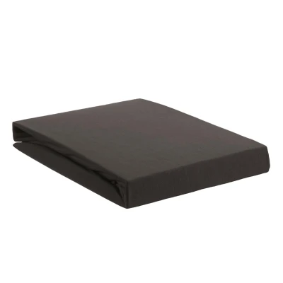 Afbeelding van Beddinghouse Jersey Lycra Topper Hoeslaken Antraciet 70/80 x 200/220