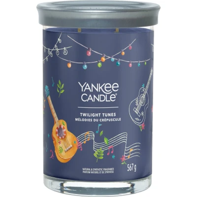 Afbeelding van Yankee Candle Geurkaars Large Tumbler met 2 lonten Twilight Tunes 15 cm / ø 10