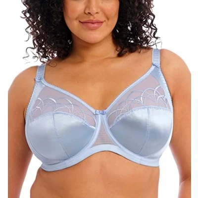 Afbeelding van Elomi Cate 4030 Beugel Volledige Cup Gestreepte Ondersteunende BH, Alaska, 75M