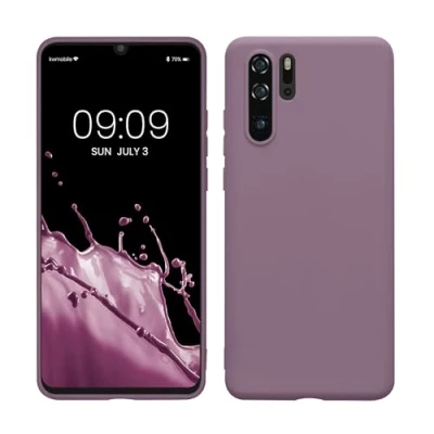 Afbeelding van kwmobile telefoonhoesje geschikt voor Huawei P30 Pro Hoesje smartphone Back cover in Bleke iris