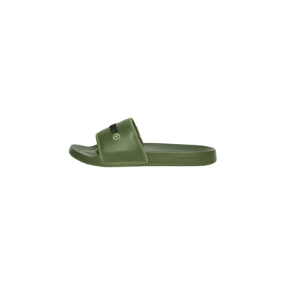 Afbeelding van Superdry Mannen Tarp Core Slippers Khaki Grootte: 8 9