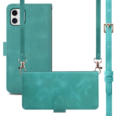 Afbeelding van Apple iPhone 11 Hoesje Kunstleder iMoshion Bookcase Turquoise Telefoonhoesje