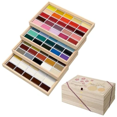 Afbeelding van Kuretake Gansai Tambi Aquarelset (100 kleurenset (2024))