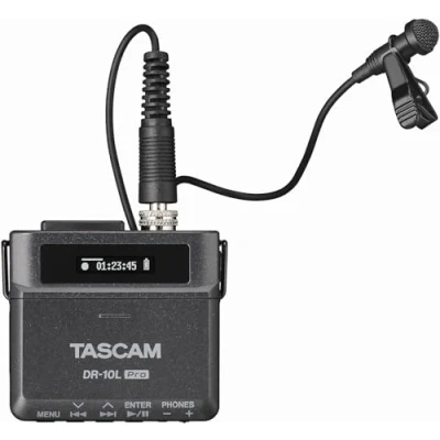Afbeelding van Tascam DR 10L Pro digitale audiorecorder en lavalier combo