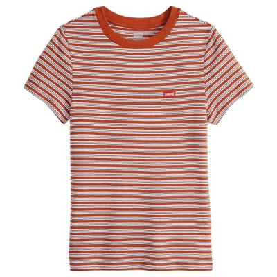 Afbeelding van Levi&#039;s Essential Tshirt print, Dames, Maat: Medium, Caviar