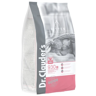 Afbeelding van Dr.Clauder&#039;s Cat High Premium Kittens Kattenvoer 1.5 kg
