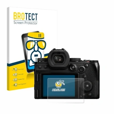 Afbeelding van BROTECT Screenprotector voor Panasonic Lumix DC S5II Folie Beschermfolie Beschermglas transparant