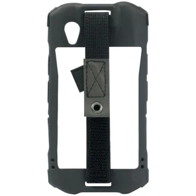 Afbeelding van MOBILIS Beschermhoes voor Terminal Zebra TC51 TC52 TC56 TC57, Versterkte met Handgreep en Penhouder, Shockproof Case with Handstrap, Zwart