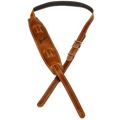 Afbeelding van Fender Mustang Saddle Strap Butterscotch gitaarband