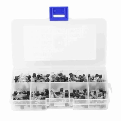 Afbeelding van 200 stks 10waarden TO 92 BC327 BC337 BC517 BC547 BC548 BC549 BC550 BC556 BC557 BC558 NPN PNP Vermogen Transistor Assortiment DIY Kit