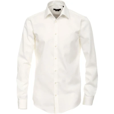 Afbeelding van Venti Modern FIT Zakelijk overhemd, Heren, Maat: 40, White
