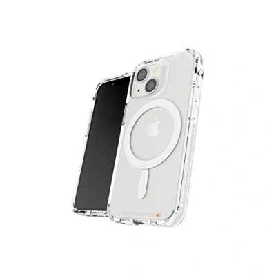 Afbeelding van Apple iPhone 13 Mini MagSafe Hoesje Kunststof Gear4 Hardcase/Backcover Transparant Telefoonhoesje Shockproof/Valbescherming