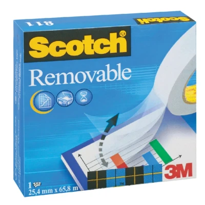 Afbeelding van Plakband Scotch Magic 811 19mmx33m onzichtbaar verwijderbaar mat