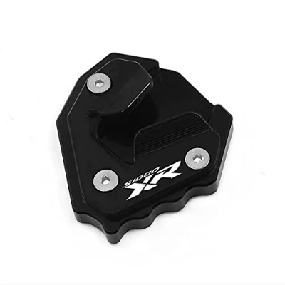 Afbeelding van motorfiets standaard pad geschikt voor BMW S1000XR S 1000XR S1000 XR 2014 2022 motoraccessoires houder zijplaat verlengplaat voeten (14 19 zwart)