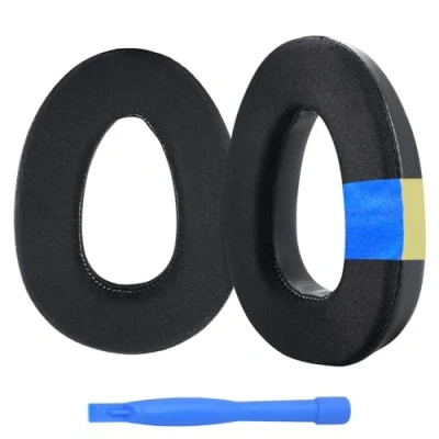 Afbeelding van Ear Pads Replacement for Sennheiser PXC480/PXC550/PXC 550 II/MB660 UC/MB 660 MC Headphones by MMOBIEL Cooling Gel Pad Cushions Noise Isolation Earpads Black